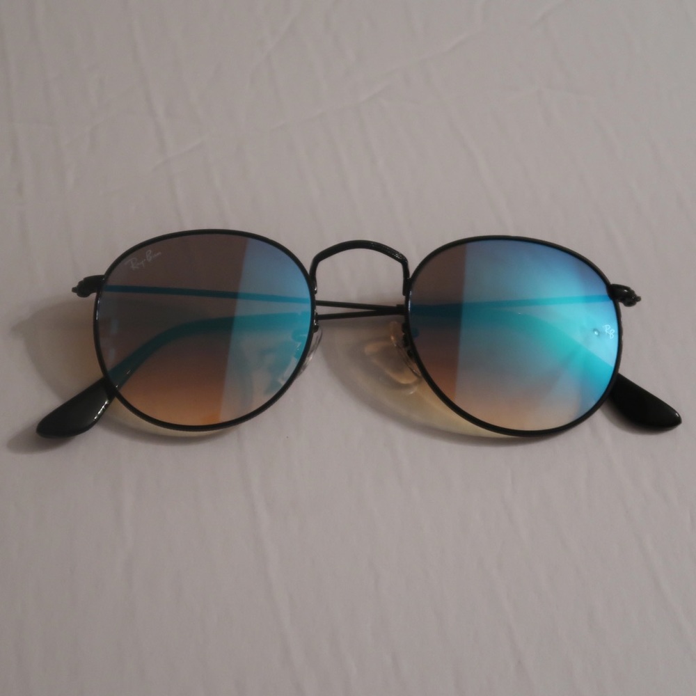 BRAND NEW Ray Ban RB3447 Round Metal Sunglasses - Picture 5 of 8